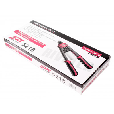 Заклепочник посилений для витяжних заклепок 3.2, 4.0, 4.8, 6.4мм 5218 JTC Заклепочник посилений для витяжних заклепок 3.2, 4.0, 4.8, 6.4мм 5218 JTC