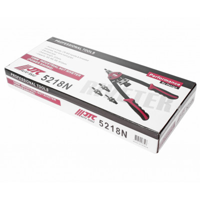 Заклепочник посилений для різьбових заклепок 5, 6, 8, 10мм 5218N JTC Заклепочник посилений для різьбових заклепок 5, 6, 8, 10мм 5218N JTC