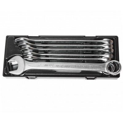 Набор ключей рожково-накидных 24-32мм, европейский стандарт 8ед. K6084 JTC Набор ключей рожково-накидных 24-32мм, европейский стандарт 8ед. K6084 JTC