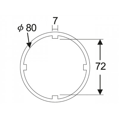 Головка для гайок муфти переднього головного валу трансмісії SCANIA 4193 JTC Головка для гайок муфти переднього головного валу трансмісії SCANIA 4193 JTC