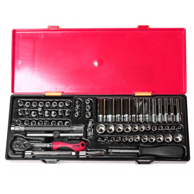 Набір головок 1/4" комбінований 73од. K2732 JTC Набір головок 1/4" комбінований 73од. K2732 JTC