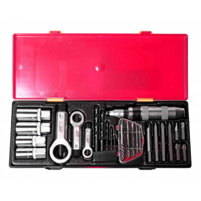 Набір для демонтажу різьбових з'єднань 26од. K8261 JTC Набір для демонтажу різьбових з'єднань 26од. K8261 JTC