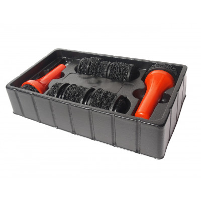 Набор насадок для чистки шпилек ступицы 14ед. 1541 JTC Набор насадок для чистки шпилек ступицы 14ед. 1541 JTC