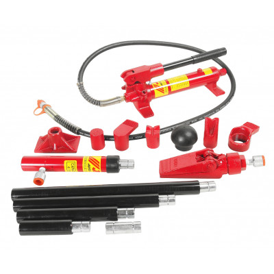 Комплект для рихтування кузова гідравлічний 4т 17 од HD204 JTC Комплект для рихтування кузова гідравлічний 4т 17 од HD204 JTC