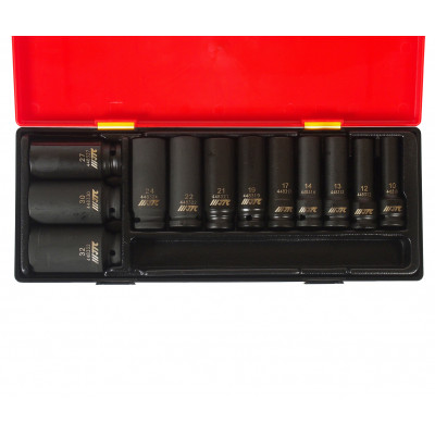 Набір головок ударних глибоких 10-32мм 12гр. 1/2" 12од. K4122 JTC Набір головок ударних глибоких 10-32мм 12гр. 1/2" 12од. K4122 JTC