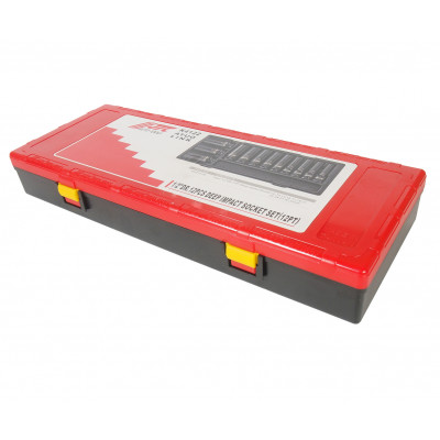 Набір головок ударних глибоких 10-32мм 12гр. 1/2" 12од. K4122 JTC Набір головок ударних глибоких 10-32мм 12гр. 1/2" 12од. K4122 JTC