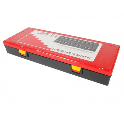 Набір ударних головок 8-32мм 6гр. 1/2" 22од. K4223 JTC Набір ударних головок 8-32мм 6гр. 1/2" 22од. K4223 JTC