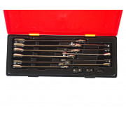 Набор ключей рожково-накидных с трещоткой 8-19мм 14ед. K6141 JTC