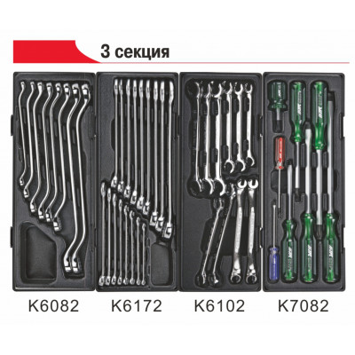 Візок інструментальний з набором інструменту 225од. 3931+225 JTC Візок інструментальний з набором інструменту 225од. 3931+225 JTC