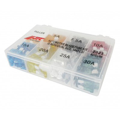 Комплект запобіжників автомобільних 106од. 2023 JTC Комплект запобіжників автомобільних 106од. 2023 JTC