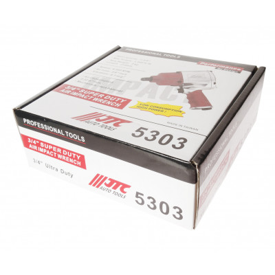 Гайковерт пневматический 3/4" (2034Нм, 4500об/мин, 215мм, 5кг) 5303 JTC Гайковерт пневматический 3/4" (2034Нм, 4500об/мин, 215мм, 5кг) 5303 JTC