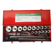 Набор головок торцевых 3/4" 19-50мм 6гр. 21ед. H621M JTC