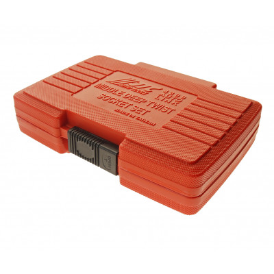 Набор головок глубоких для поврежденных болтов и гаек 1/2" 9ед. 4399S JTC Набор головок глубоких для поврежденных болтов и гаек 1/2" 9ед. 4399S JTC