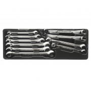 Набор ключей разрезных европейский стандарт 10ед. K6102 JTC