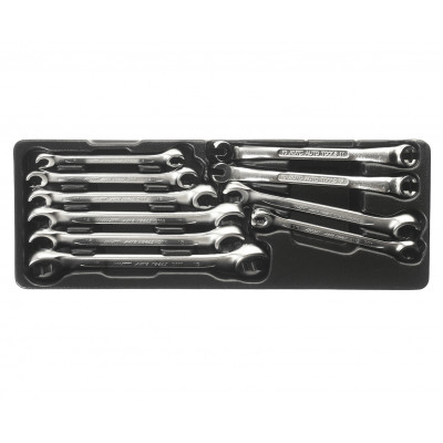 Набор ключей разрезных европейский стандарт 10ед. K6102 JTC Набор ключей разрезных европейский стандарт 10ед. K6102 JTC