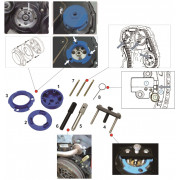 Набор фиксаторов валов FORD DURATORQ 4435 JTC