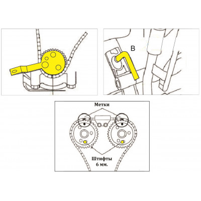 Набір фіксаторів FORD Transit 2.2 TDCI 4436 JTC Набір фіксаторів FORD Transit 2.2 TDCI 4436 JTC