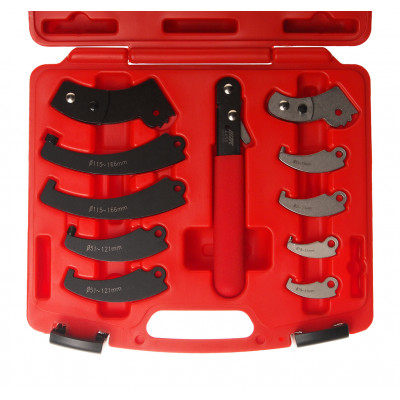 Набір ключів для шліцьових гайок 19-165мм 4455 JTC Набір ключів для шліцьових гайок 19-165мм 4455 JTC