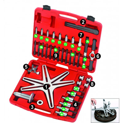 Пристосування для регулювання муфти зчеплення універсальне 4497 JTC Пристосування для регулювання муфти зчеплення універсальне 4497 JTC