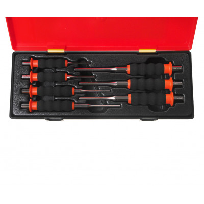 Набір виколоток з рукояткою 7од. K8071 JTC Набір виколоток з рукояткою 7од. K8071 JTC