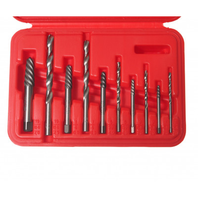 Набір екстракторів та свердлів 10од. 5502 JTC Набір екстракторів та свердлів 10од. 5502 JTC