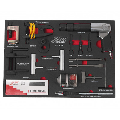 Набір інструментів (3 секція) UW3018 JTC Набір інструментів (3 секція) UW3018 JTC