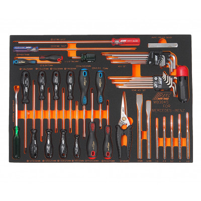 Набір інструментів для Mercedes-Benz (3 секція) MB3045 JTC Набір інструментів для Mercedes-Benz (3 секція) MB3045 JTC