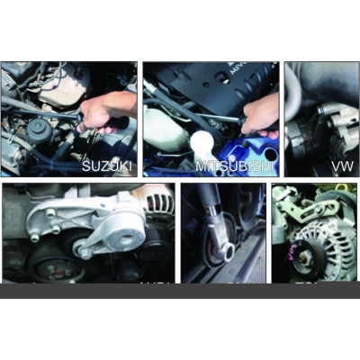 Набір ключів для заміни поліклінового ременя 4515 JTC Набір ключів для заміни поліклінового ременя 4515 JTC