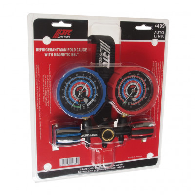 Устройство для заправки автокондиционера с магнитным ремнем 4499 JTC Устройство для заправки автокондиционера с магнитным ремнем 4499 JTC