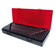 Набор ключей рожково-накидных 10-19мм, удлиненных 10ед. K6104 JTC