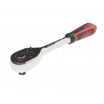 Тріскачка 1/2" 72зубця 257мм (гумова ручка) 5024B JTC Тріскачка 1/2" 72зубця 257мм (гумова ручка) 5024B JTC