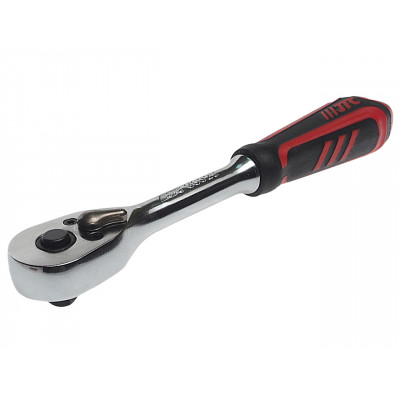 Тріскачка 1/4" 150мм 36 зубців (гумова ручка) 3602B JTC Тріскачка 1/4" 150мм 36 зубців (гумова ручка) 3602B JTC