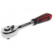 Тріскачка 1/4" 72зубця 150мм (гумова ручка) 5022B JTC