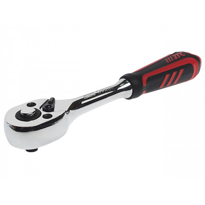 Тріскачка 1/4" 72зубця 150мм (гумова ручка) 5022B JTC Тріскачка 1/4" 72зубця 150мм (гумова ручка) 5022B JTC