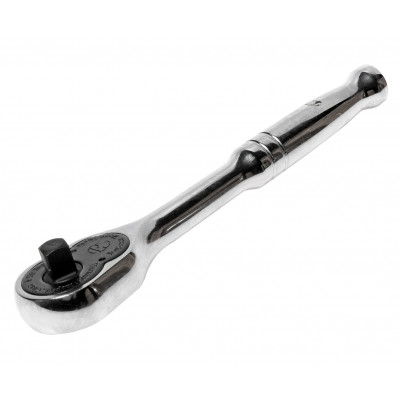 Тріскачка 1/4" 128мм 36 зубців (сталева ручка) 3602 JTC Тріскачка 1/4" 128мм 36 зубців (сталева ручка) 3602 JTC