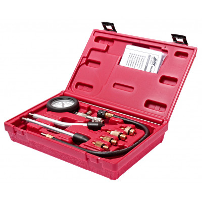 Компресометр для бензинових двигунів з набором адаптерів 4077 JTC Компресометр для бензинових двигунів з набором адаптерів 4077 JTC