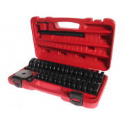 Набор оправок для выпрессовки подшипников, втулок, сальников 18-65мм (шаг 1мм) 4856 JTC