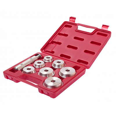 Набор оправок для запрессовки сальников, подшипников и сайлентблоков 10ед. 1611A JTC Набор оправок для запрессовки сальников, подшипников и сайлентблоков 10ед. 1611A JTC