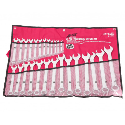 Набор ключей рожково-накидных 6-32мм 26ед. (ЕВРО-ТИП) AE2426S JTC Набор ключей рожково-накидных 6-32мм 26ед. (ЕВРО-ТИП) AE2426S JTC