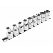 Набор головок торцевых TORX 1/2" E10-E24мм 9ед. H409E JTC