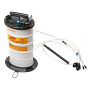 Приспособление для откачивания технических жидкостей 10л комбинированное (ручное /пневм.) 1050 JTC