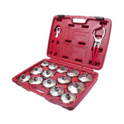 Набор съёмников масляного фильтра стальных 16ед. 4666 JTC