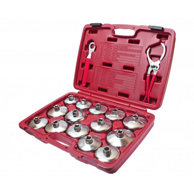 Набір знімачів для масляного фільтра 16од. 4666 JTC Набір знімачів для масляного фільтра 16од. 4666 JTC