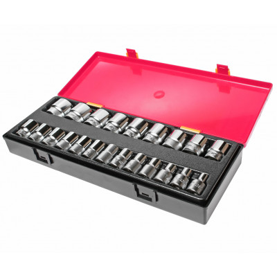 Набор головок 8-32мм, 1/2", 6гр. 22ед. K4221 JTC Набор головок 8-32мм, 1/2", 6гр. 22ед. K4221 JTC