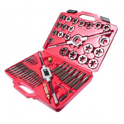 Набір мітчиків та плашок метричних 51од. 5214 JTC Набір мітчиків та плашок метричних 51од. 5214 JTC