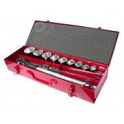 Набор головок торцевых 3/4" 22-50мм 6гр.15ед. H615M JTC