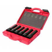 Набір головок ударних TORX E18, E20, E22, E24, 17мм, 19мм 3/4" 6од. J606E JTC