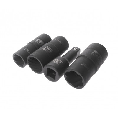 Набор головок двухсторонних для колесных секреток 4267 JTC Набор головок двухсторонних для колесных секреток 4267 JTC