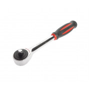         Трещотка ротационная (вращение рукояткой) 1/4" 60 зубцов 180мм 5332 JTC