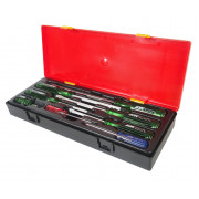 Набор отверток PH0-PH3, SL3.0-SL8.0 цельнометаллических 8ед. K7082 JTC